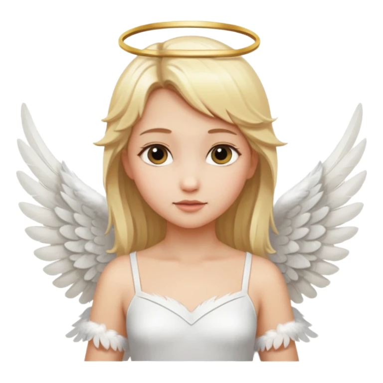 girl angel sticker