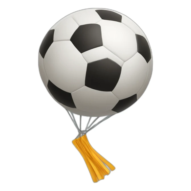Ballon de foot qui conduit une moto sticker