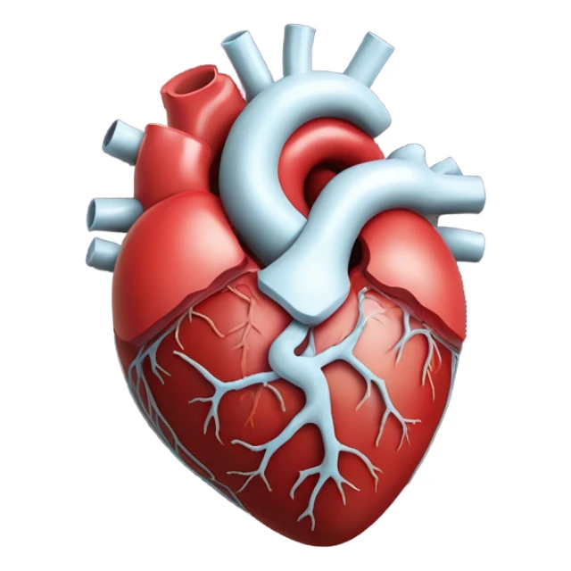 heart medical image sticker