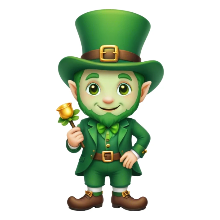 leprechaun sticker