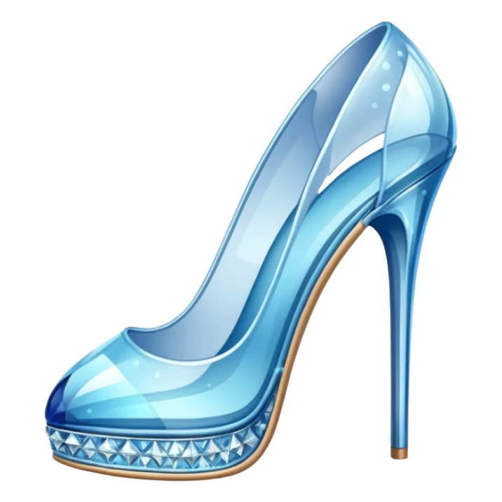 crystal expensive highhills shoes sticker
