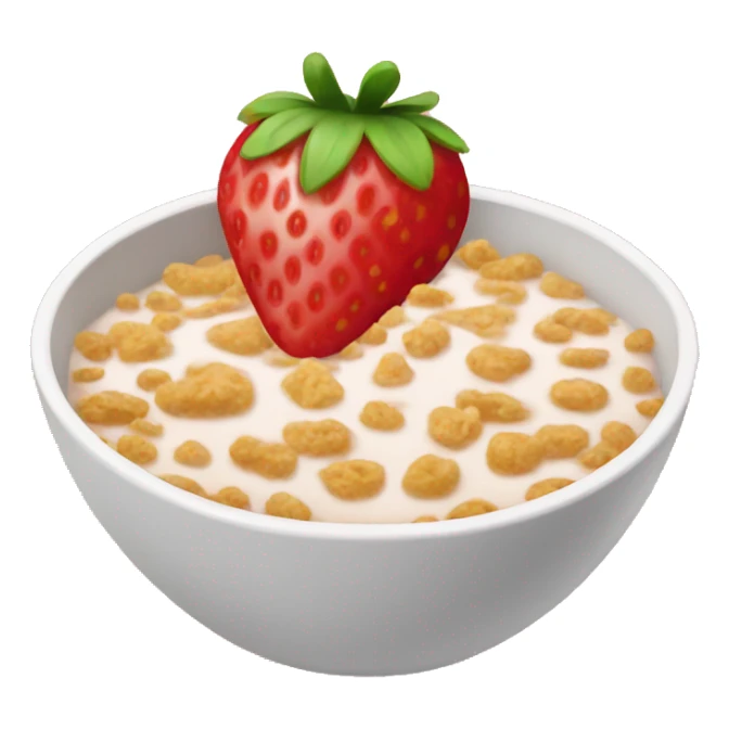 Strawberry Cereal sticker