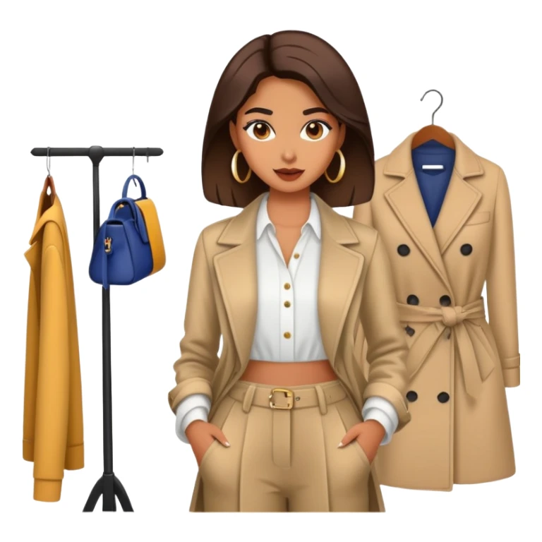 fashion designer woman gen z sticker