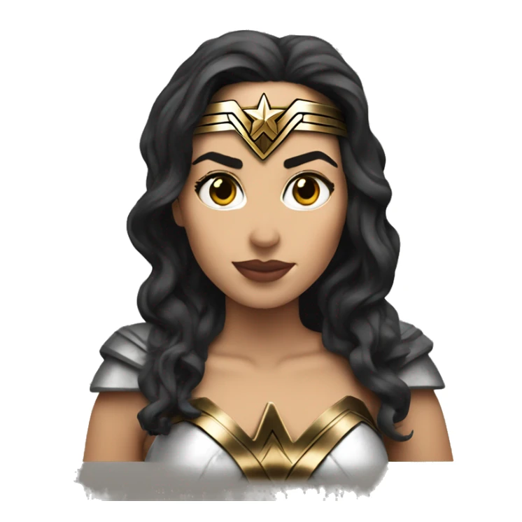 wonder Woman doing avirn sticker
