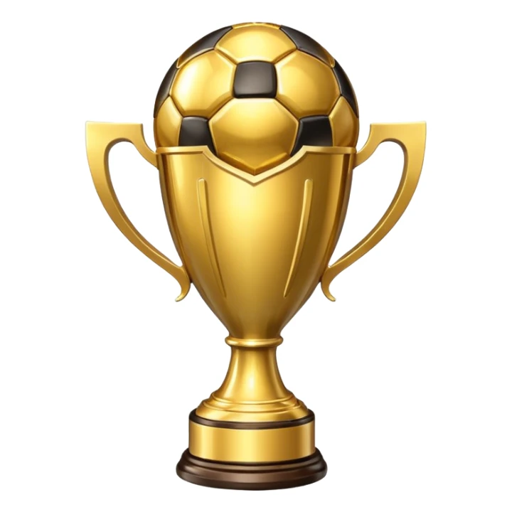 create an airbnb category icon that looks like a fifa world cup trohy sticker