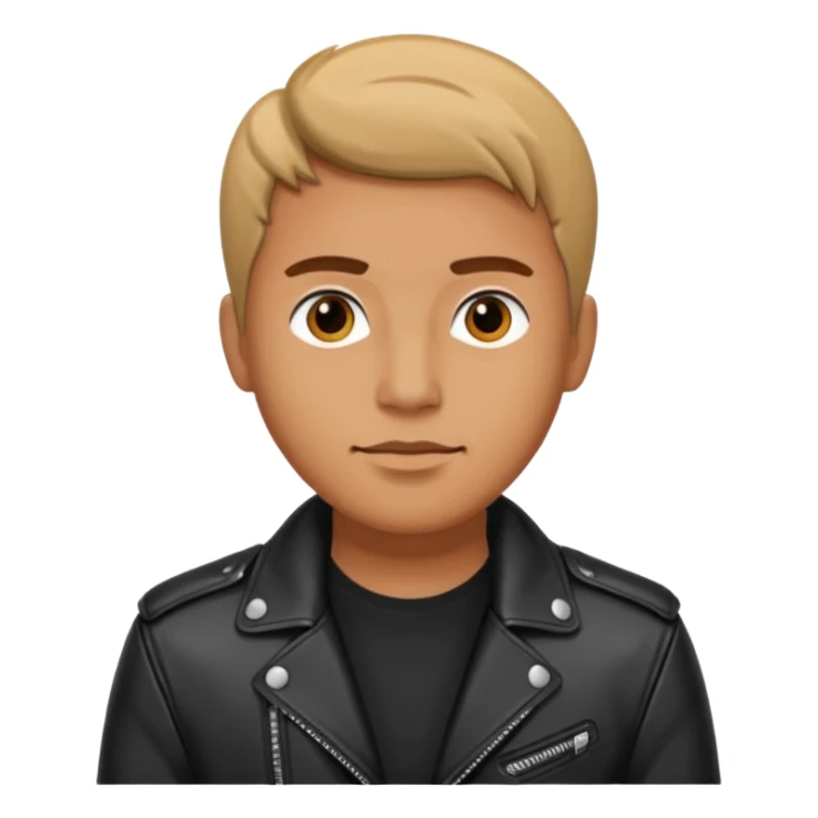 memoji face iphone: men, a solo hiker with carrying a few items, make it face only and wearing a jacket sticker