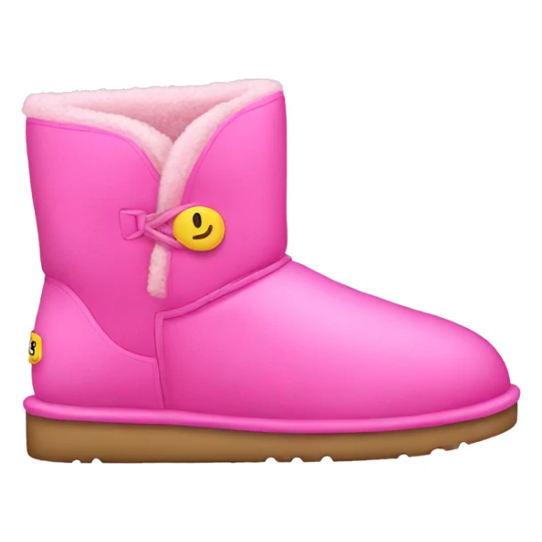 Pink uggs sticker