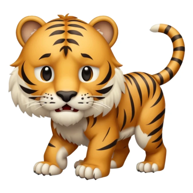 a Saber-toothed tiger Ice Age sticker