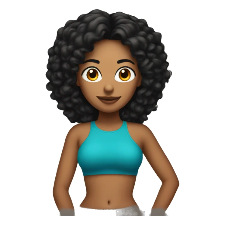 A black and Latina best friend with big butts sticker