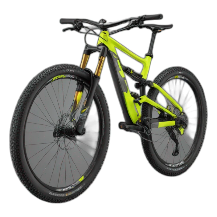 Mountain bike full suspension canyon  sticker