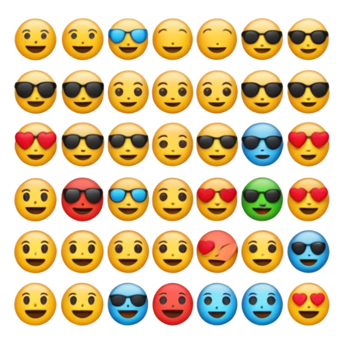 Neue Emoji verifizierung sticker