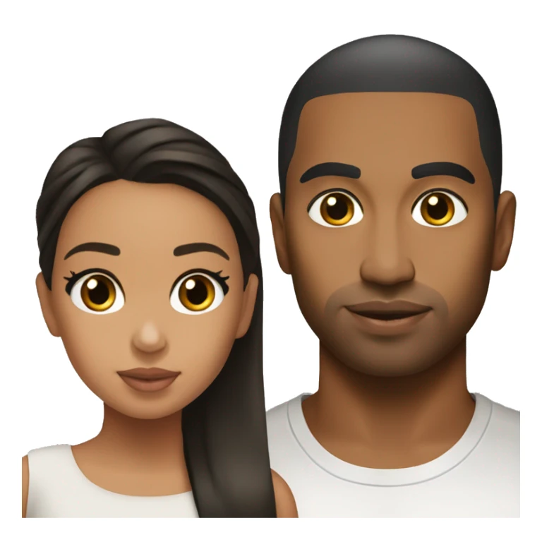 North west and Kim Kardashian  sticker