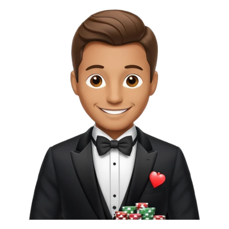 high roller wagering on casino games sticker