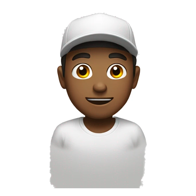 Man with brown eyes, wearing a backwards hat, sitting on the toilet  sticker