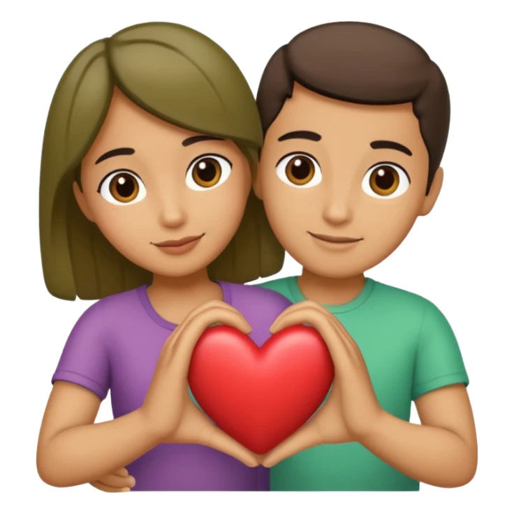 Un brazo abrazando un brazo abrazando un corazón un corazón sticker