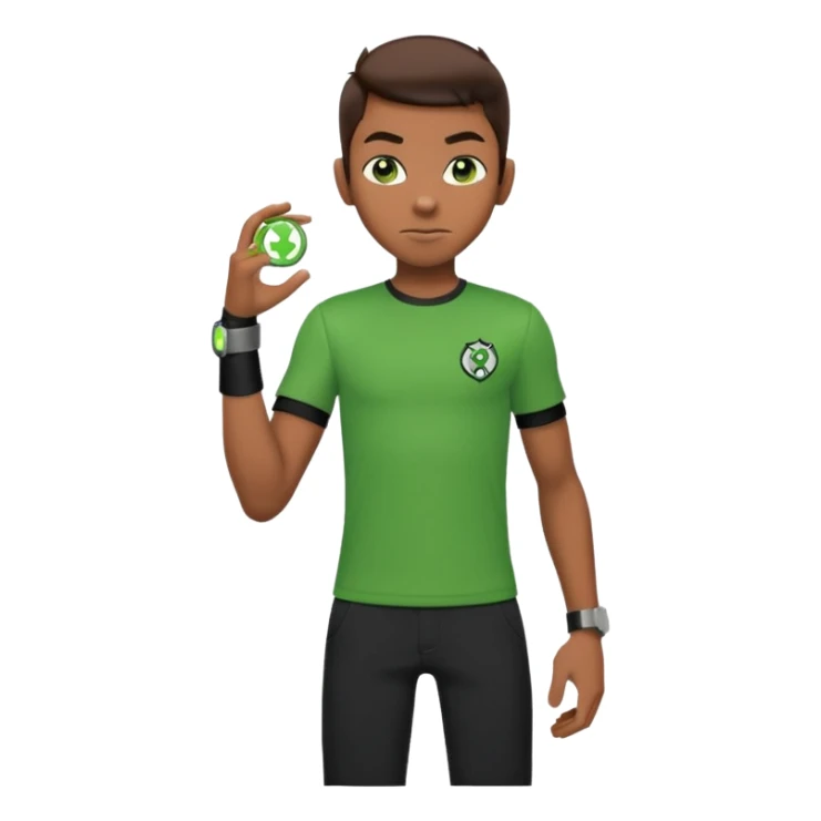 Ben 10 RACE AGAINST TIME crashes Ben 10 classic  sticker