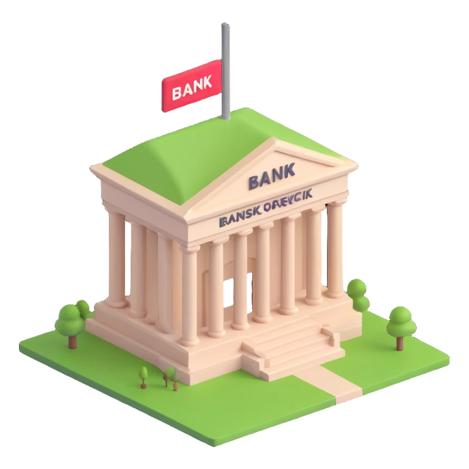 bank sticker