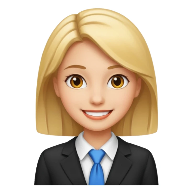 Corporate girlie sticker