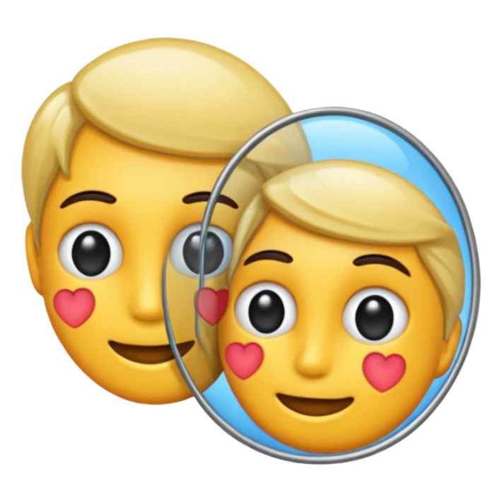 Make flip or mirror emoji of this emoji "😒" sticker