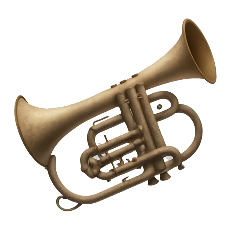 Coralline trumpet rats sticker