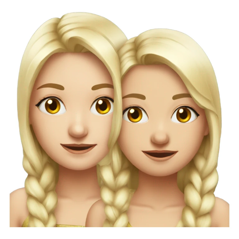 russian-duo-girls-best-friends sticker