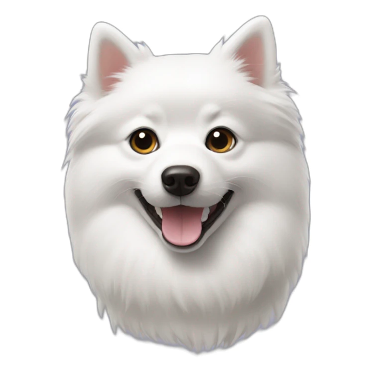 Japanese spitz sticker