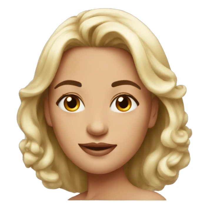 The most beautiful woman on earth sticker