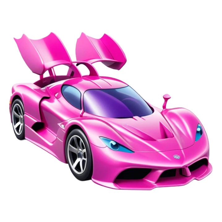 barbie mermaidia’s hot wheels hypercar sticker