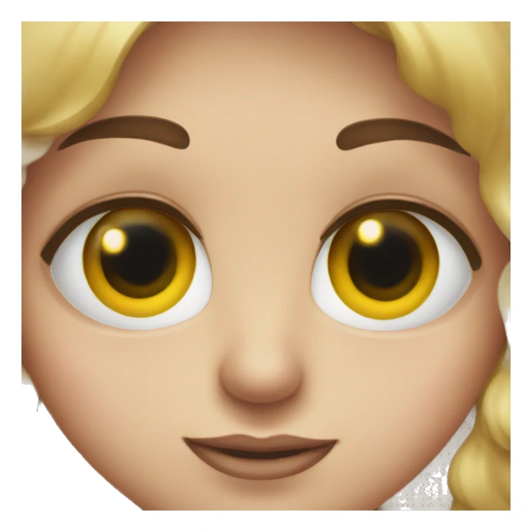 eyes and heart sticker