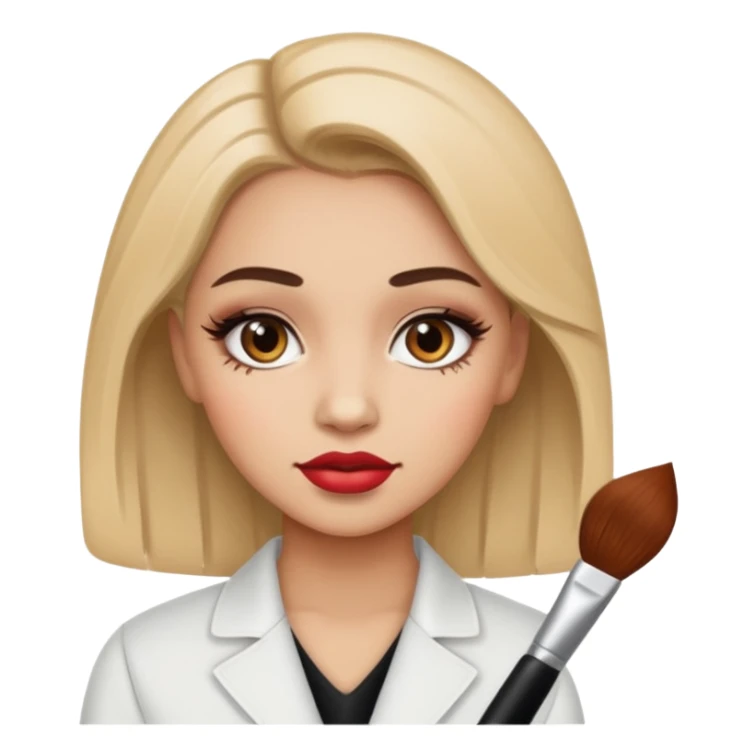 think about it girl cosmetology sticker