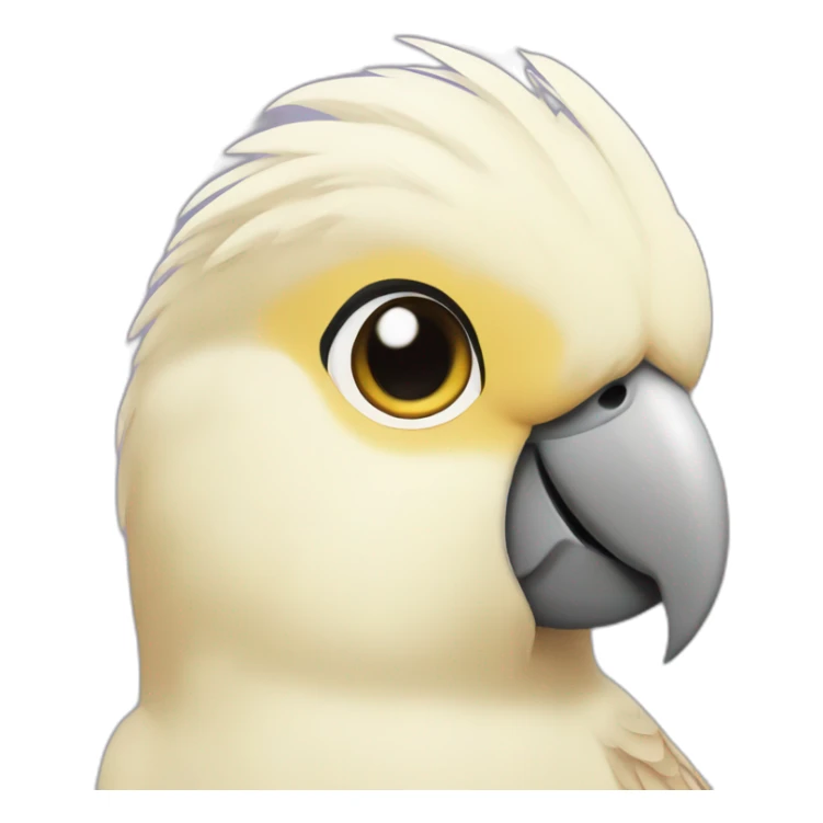 Cockatiel blush sticker