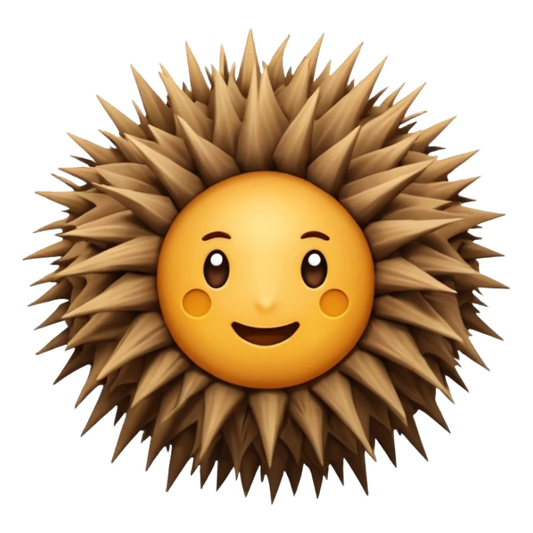 emoji of tumbleweed is rolling sticker