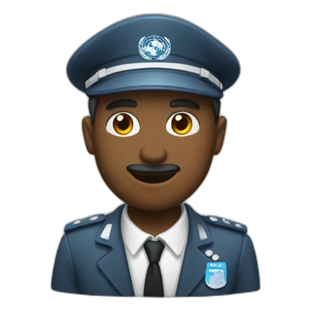 Un Homme qui travaille sticker