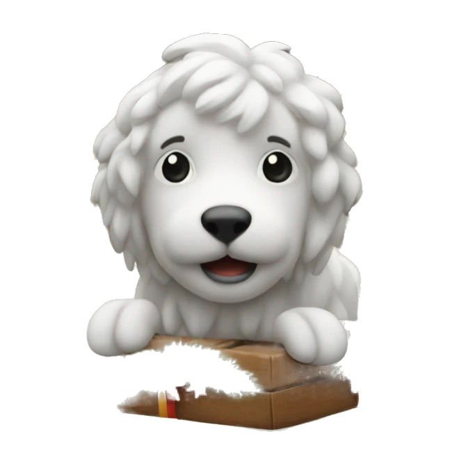 Christmas market like emoji sticker