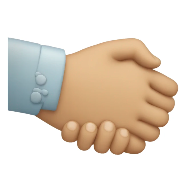 hand holding person sticker