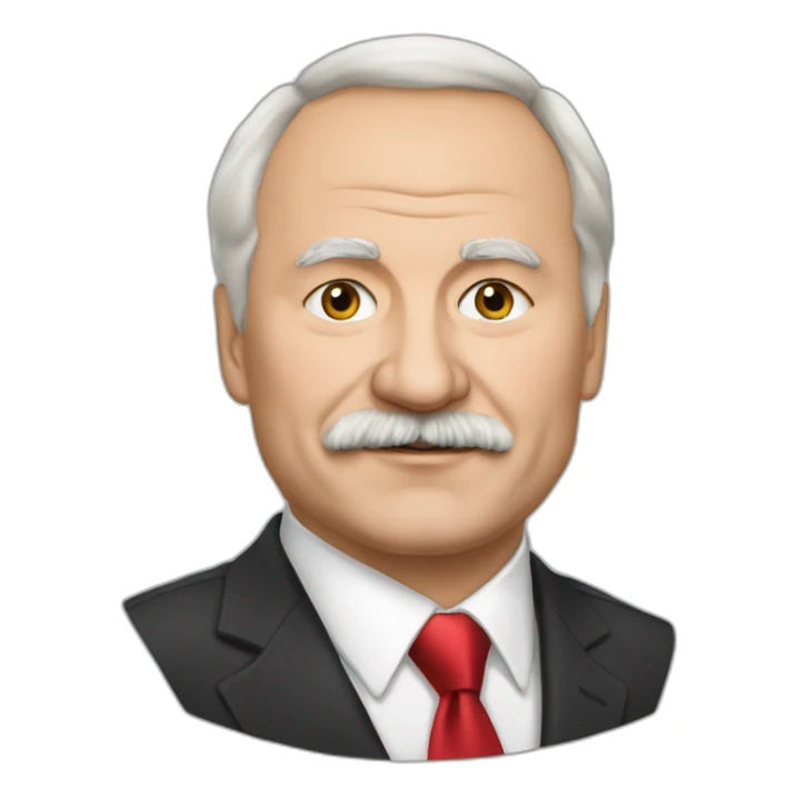 Lukashenka with erokez sticker