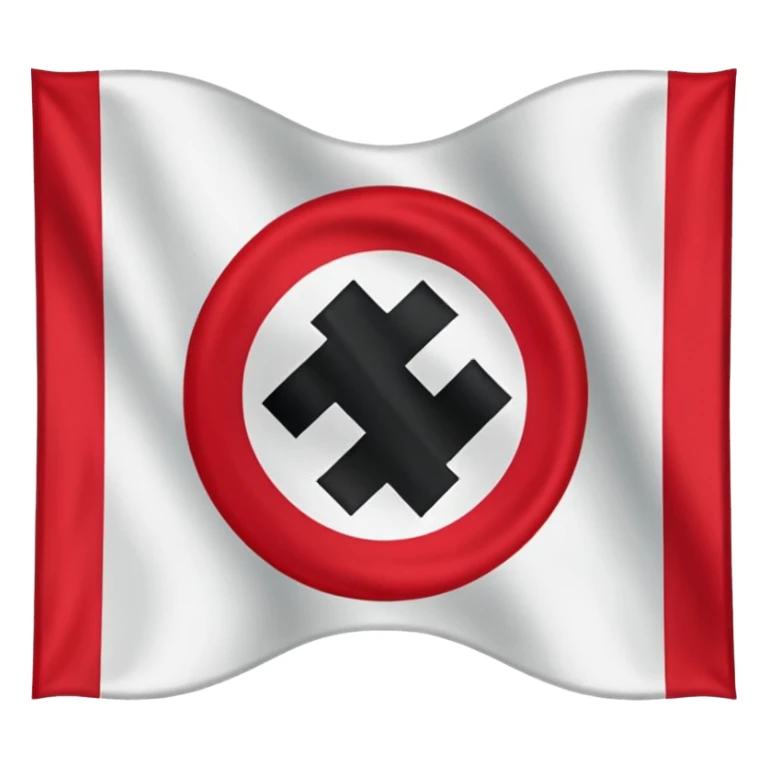 nazi flgue sticker