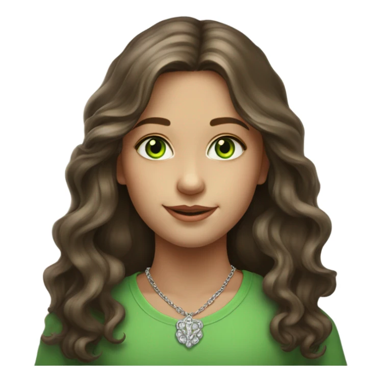 realistic portrait of girl sticker