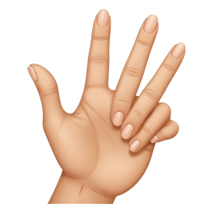 Its a meme in indai that is a hand gesture which middle finger is faced front and all finger is faced upward sticker