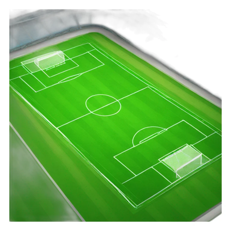 football pitch sticker