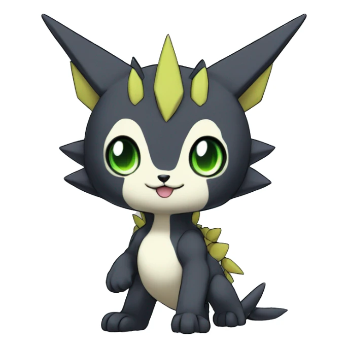  kawaii cool edgy Digimon-Fakemon-animal full body sticker