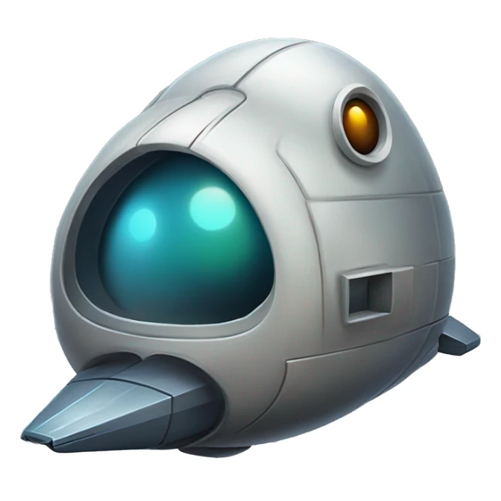 Flying Starship spacecraft bird’s house  sticker