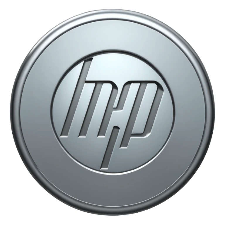 Hp logo sticker