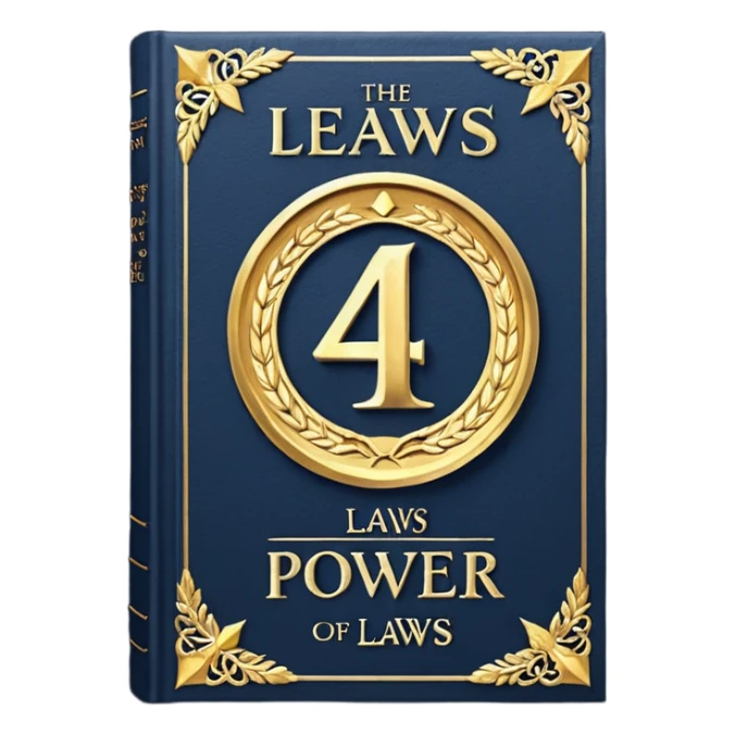 48 laws of power book cover sticker