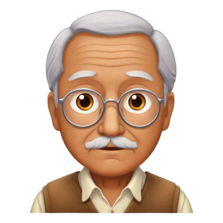 a grandpa storyteller sticker