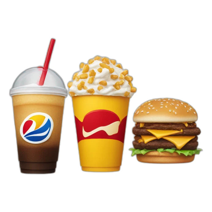 McDonalds, Starbucks, pepsi boycott sticker