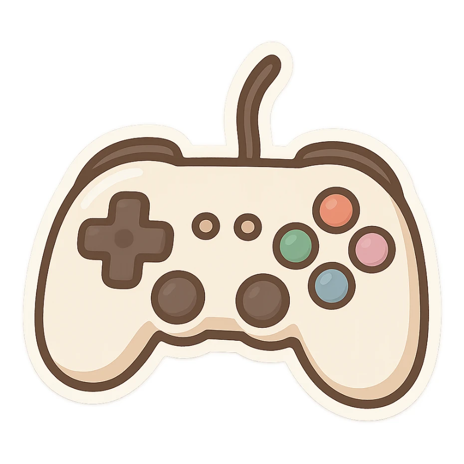 gamepad sticker