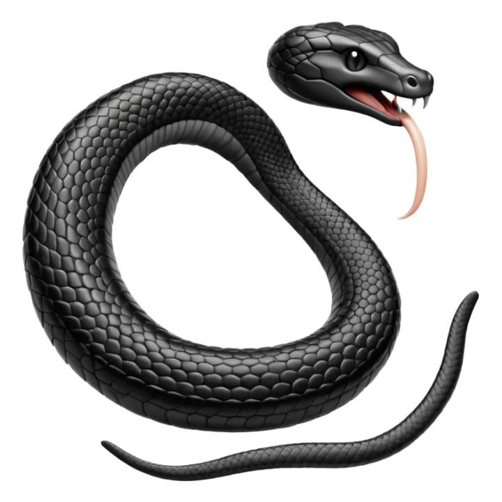 Faça o ouroboros a cobra comendo seu próprio rabo em preto e branco, o rabo da cobra tem q estar dentro de sua própria boca sticker