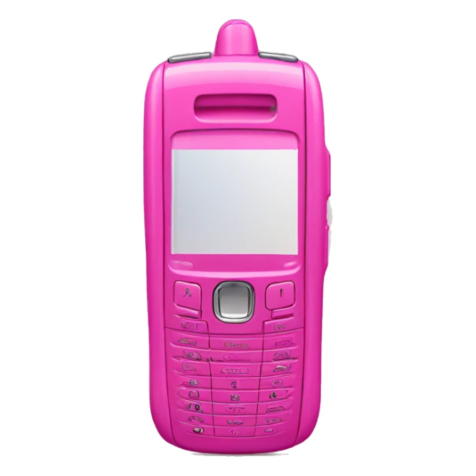 Pink Motorola razor cell phone sticker