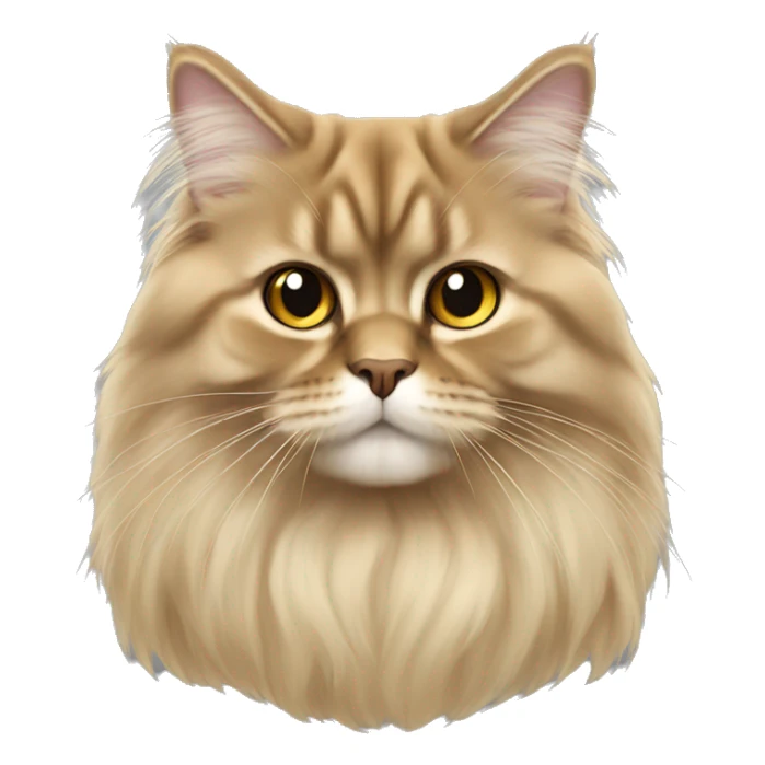 British longhair golden shades sticker